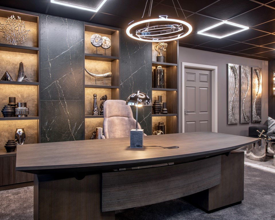 Luxury Office Suite by Caroline Gardner Design